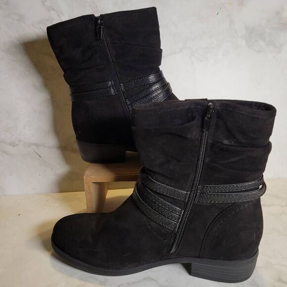 VJH confort Women's Mid Calf Slouchy Bootie Size 8 - Picture 2 of 10